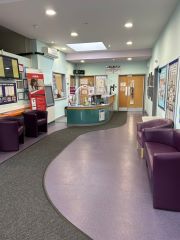 Hamstel Family Centre reception area