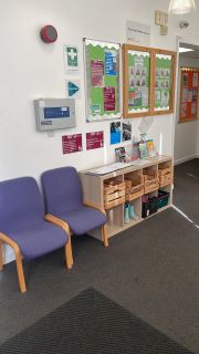 Summercourt Family Centre reception area